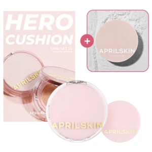 Set Phấn Nước April Skin Hero Cushion Mini Set (Blossom Edition)