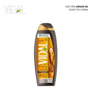 Sữa Tắm Phục Hồi Tái Tạo Vidal Argan Oil 250ml