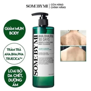 Sữa Tắm Trị Mụn Some By Mi AHA-BHA-PHA 30 Days Miracle Acne 400g (Mẫu Mới)